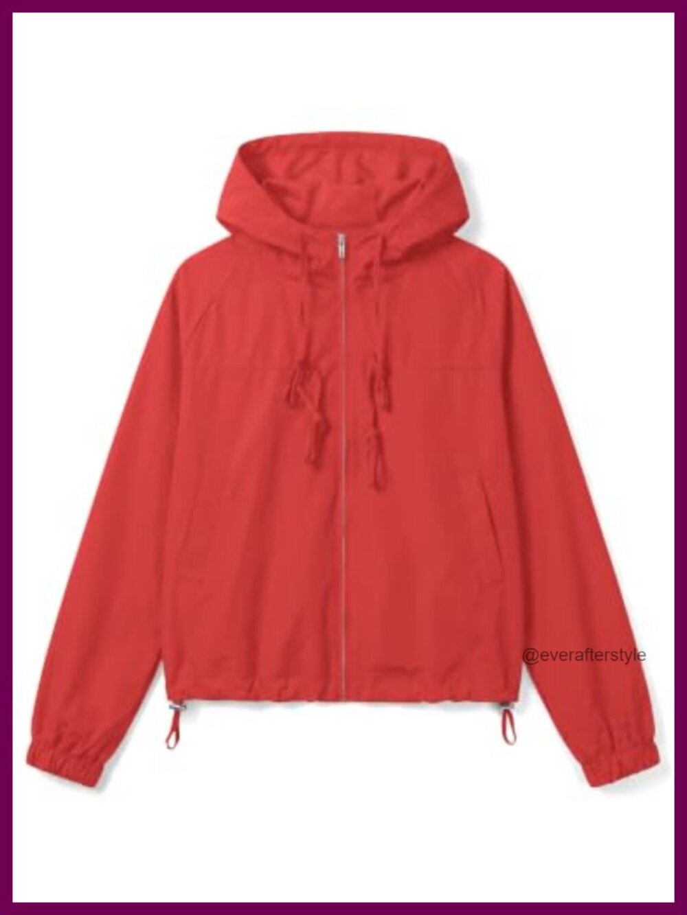 GUNEST Women Cropped Zip Hoodie Lightweight Casual Jacket with Pockets